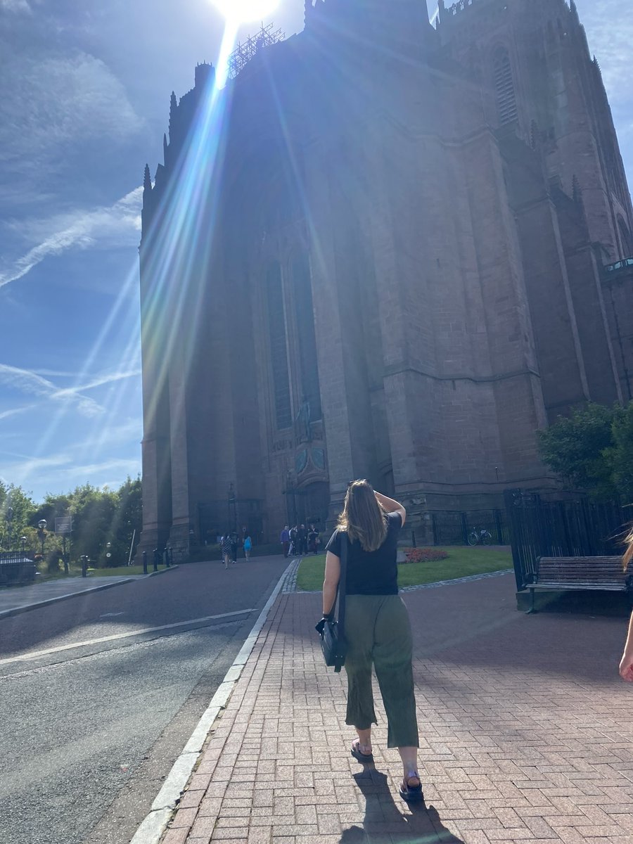 MissCMThomas's tweet photo. Only a RE teacher would drag her friends to Liverpool Cathedral during a hen do 🤣 Profiad anhygoel! https://t.co/pJzuek9ydz