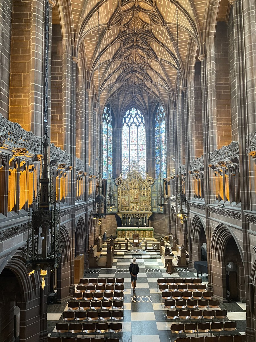 MissCMThomas's tweet photo. Only a RE teacher would drag her friends to Liverpool Cathedral during a hen do 🤣 Profiad anhygoel! https://t.co/pJzuek9ydz