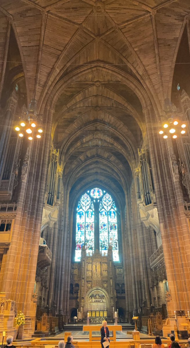 Only a RE teacher would drag her friends to Liverpool Cathedral during a hen do 🤣 Profiad anhygoel!
