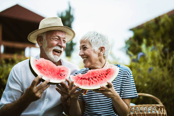 Eating watermelon is a favor to your teeth and gums. Watermelon is rich in fiber so it scrubs your teeth as you eat. And the water content spurs the production of saliva, which is also good for your oral health. https://t.co/xmou95GBbF