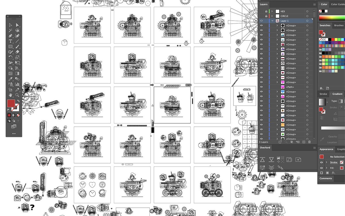 a bit of organized chaos <a href="/Kibatsu_Mecha/">Kibatsu_Mecha</a> 👾