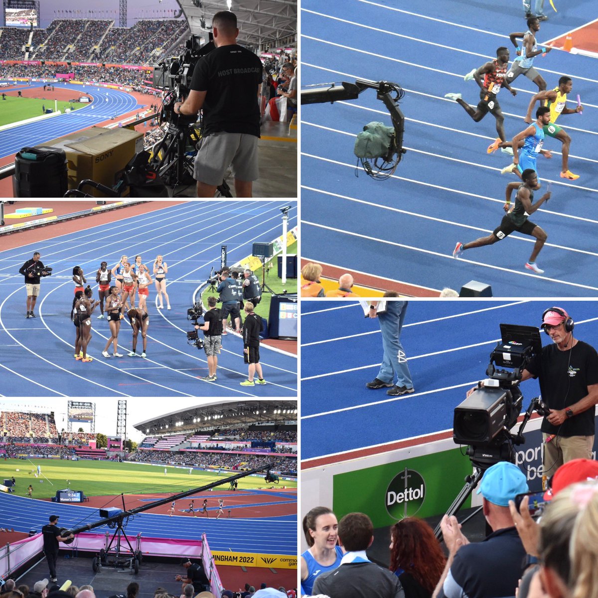 stevechalles's tweet photo. 1. #CommonwealthGames 2022 - Day 10:

@NEP_UKI OB team in action for the final Athletics session with an enthusiastic full house at the Alexander Stadium for host @sunsetandvine.

#outsidebroadcast #B2022 #Birmingham2022 #NEPUKI #SunsetandVine https://t.co/blaZQ24Yfc