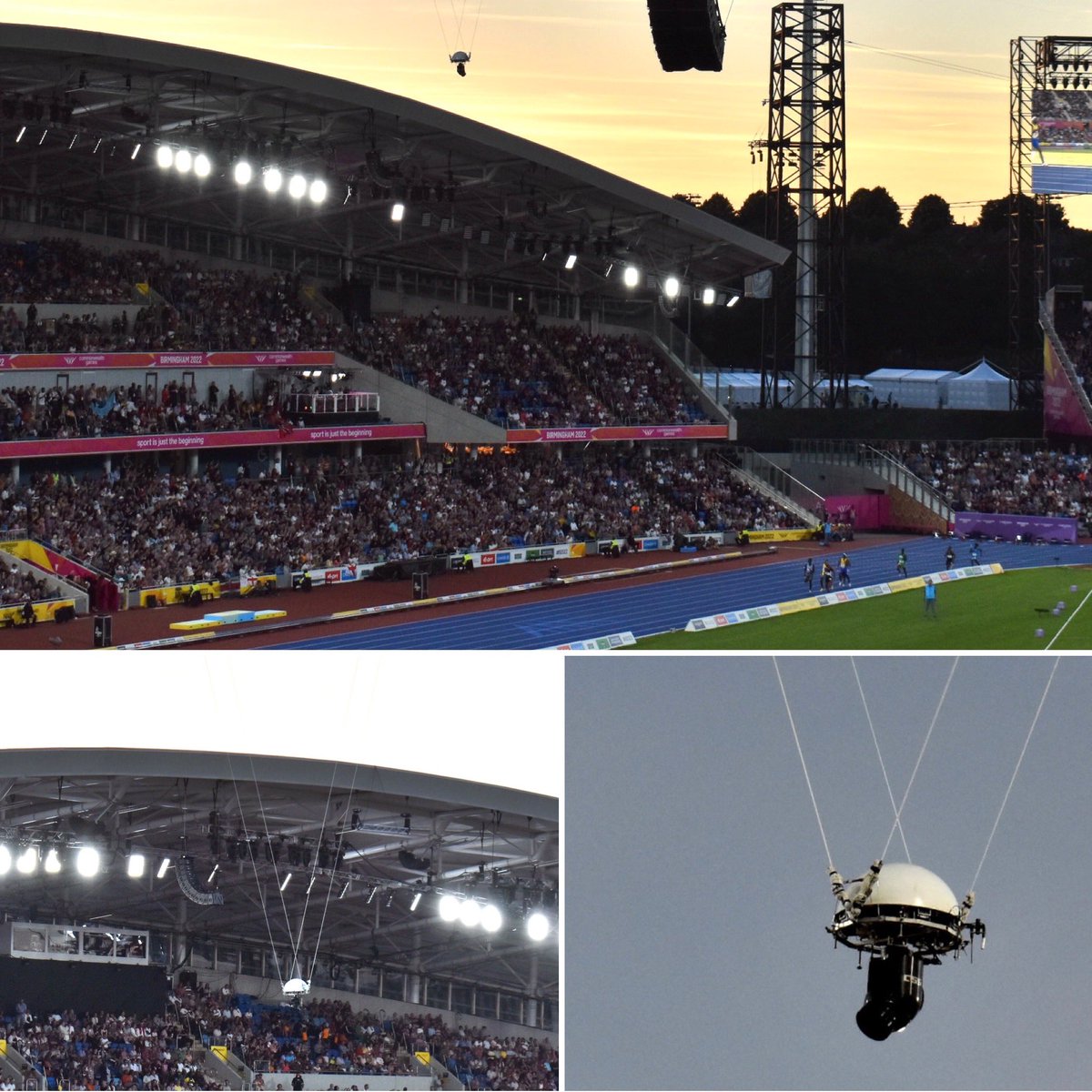 stevechalles's tweet photo. 4. #CommonwealthGames 2022 - Day 10:

@ACSMediaUK Rail &amp; Wire cameras working with NEP_UKI OB team for the final Athletics session with a full house at the Alexander Stadium for host @sunsetandvine 

#outsidebroadcast #B2022 #Birmingham2022 #NEPUKI #ACSMedia #SunsetandVine https://t.co/7z31nOpHlR