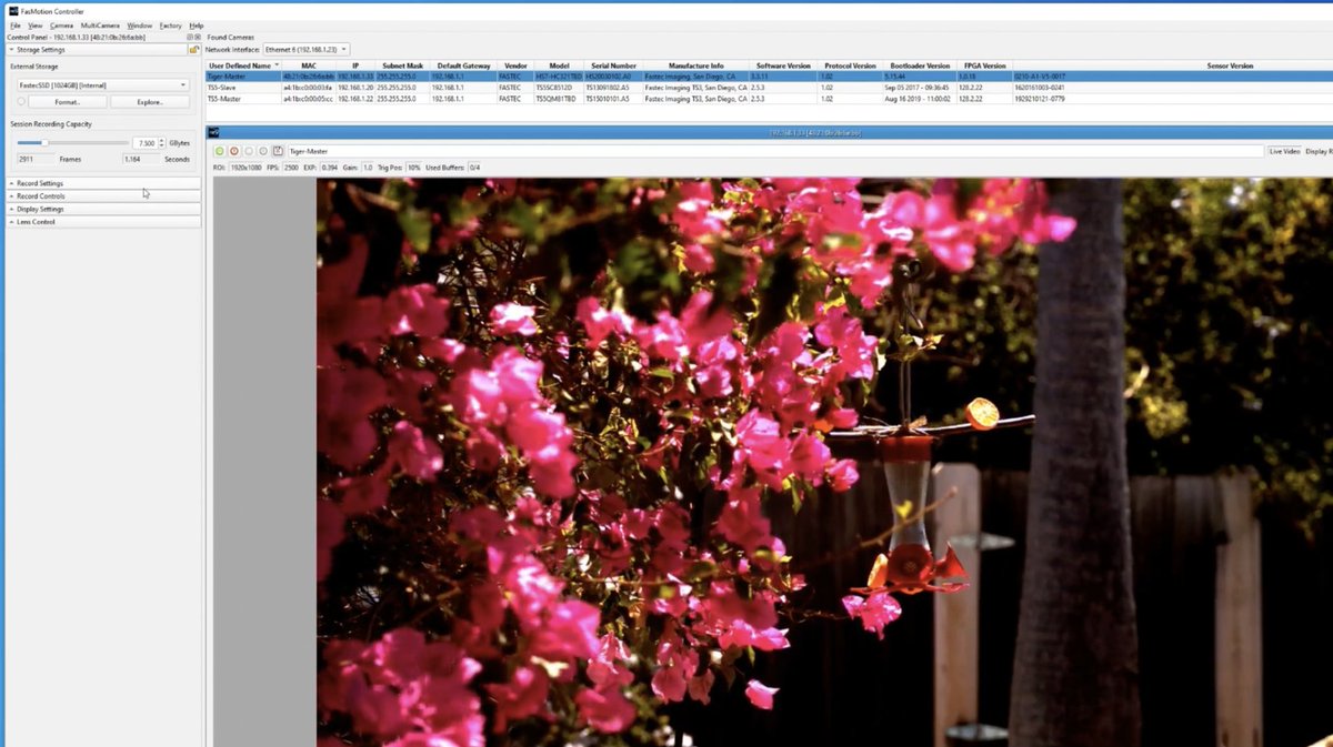 highspeedvideo's tweet image. Tim from #Fastec Imaging is here to walk you through updates for HS-series #cameras.

Always stay up-to-date with your camera system!
vimeo.com/736582763

#motionengineering #highspeedcamera #highspeedimaging
