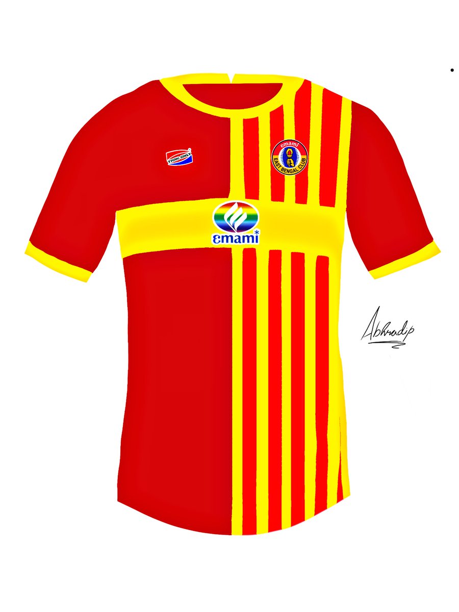 MandalAbhradip's tweet photo. East Bengal FC Jersey Kits 2022-23 Concept 🔴🟡
Designed by- me @MandalAbhradip

@debapriya_deb @trakonly @sc_eastbengal @EBRPFC @emamirealtyltd @EB1920_Tweets @EBfansconnect @RedGoldTsunami
#eastbengal #isl #jersey #trackonly #EastBengalUltras #indiansuperleague #indianfootball https://t.co/auJeByM5A4
