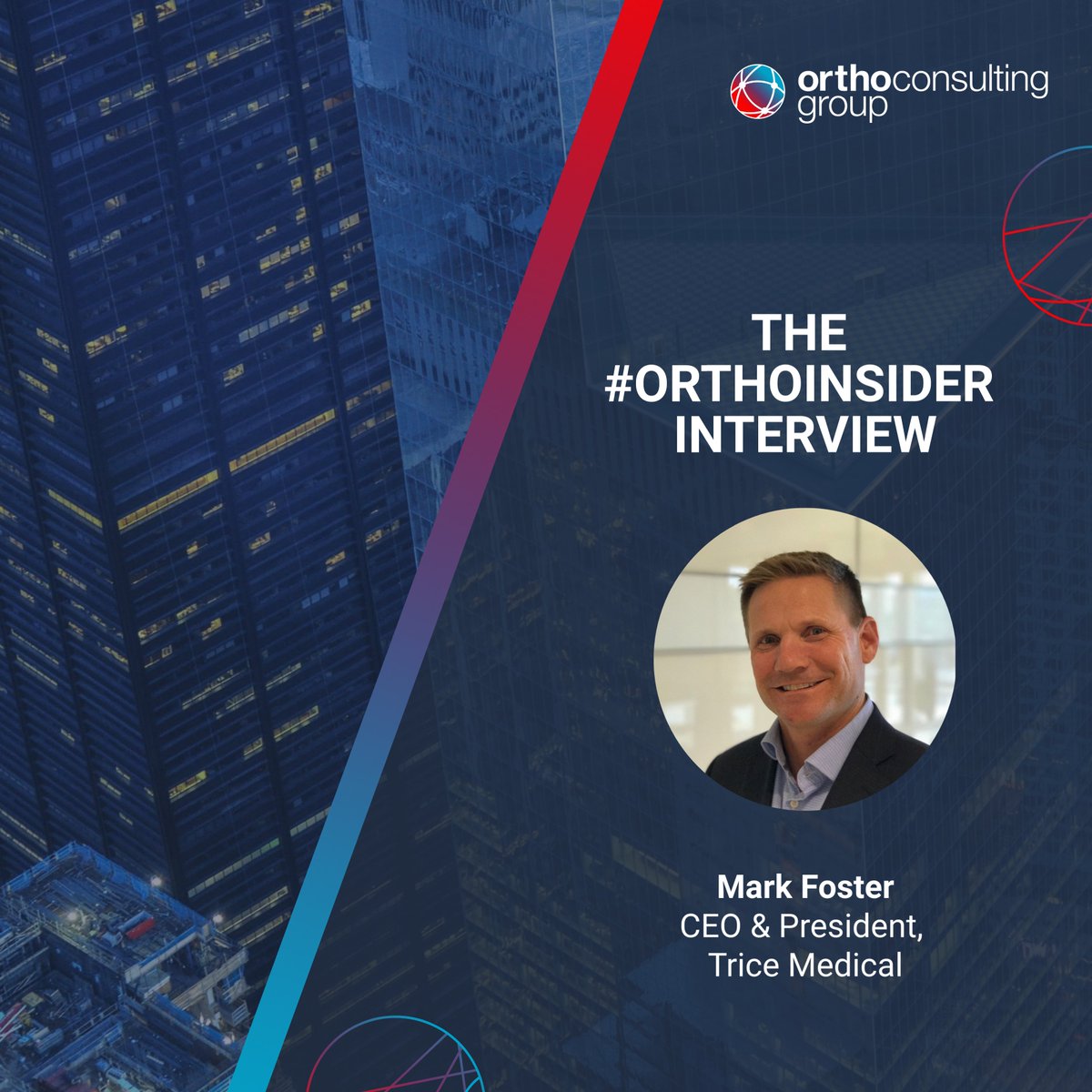 OrthoCG's tweet image. Our #OrthoInsider interview this month is with Mark Foster, CEO of orthopaedic diagnostics specialists @TriceMedical.

We spoke to Mark about the future of disposable optics and the rapid growth of therapeutic extremities procedures in surgery centres.

🔗 bit.ly/3p2BtfJ