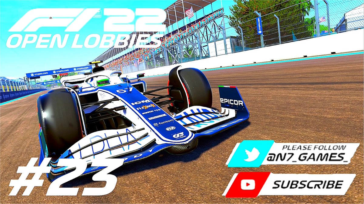 N7_Games_'s tweet photo. F1 22 - OPEN LOBBIES - LIVE STREAM #23 - N7 GAMES 

#F1 #FORMULA1 #F1LIVE #F122GAME #F122 #FA22RANKED #F122MYLIFE #F122MYTEAM #F122LIVESTREAM #F122OPENLOBBIES #LIVEF1 #LEWISHAMILTON #F1MIAMI #F1USA

https://t.co/dzuzc1sAro via @YouTube https://t.co/SbpWwMgYvD