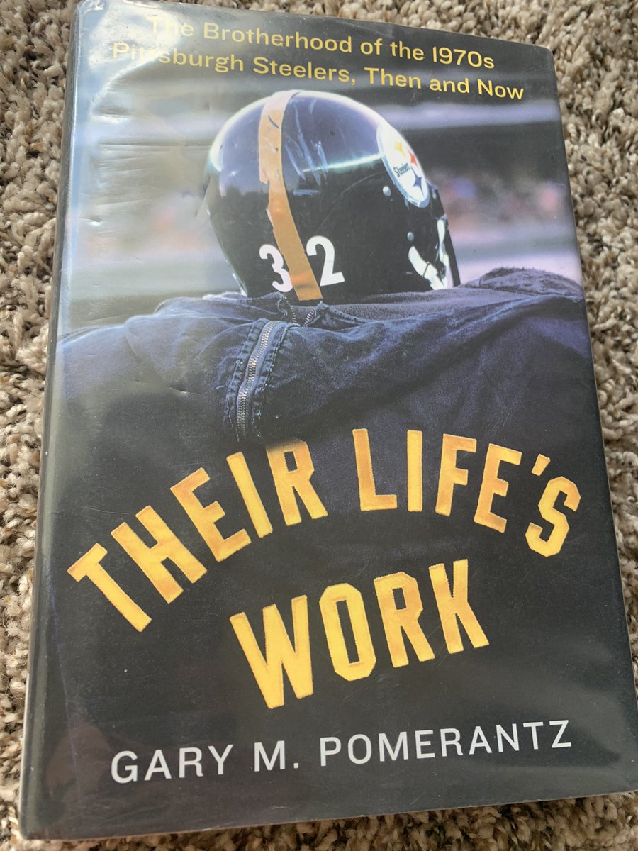 MarkBergin_'s tweet photo. Every @steelers fan should read @garympomerantz’s book.

It’s entertaining, hilarious and explains how the Pittsburgh Steelers have operated their franchise for generations. 🏈🖤💛 #HereWeGo https://t.co/GfMUi54jiG