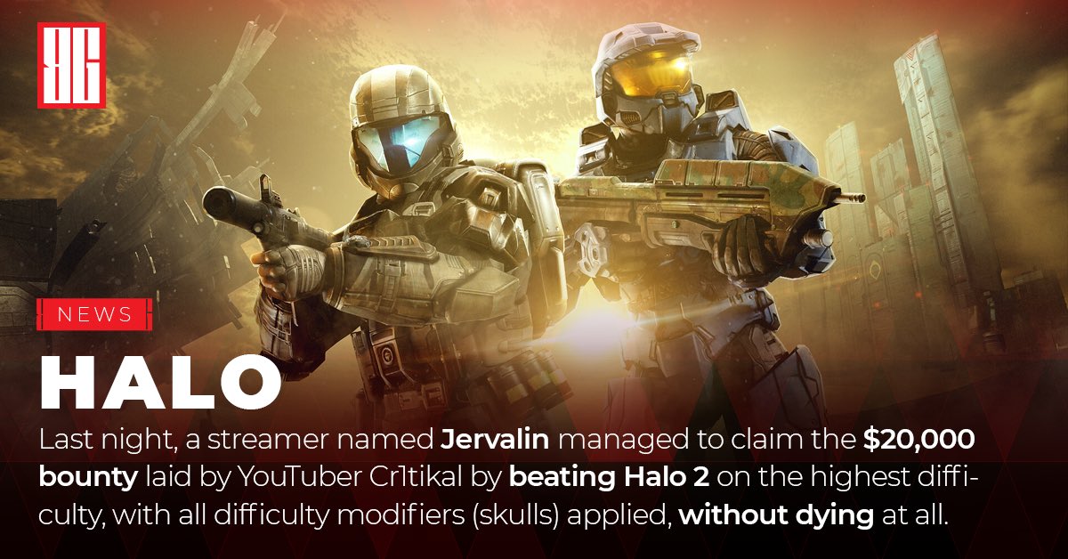 bgeekeu's tweet photo. 💰 Mr. Jervalin secured the bag by doing the unthinkable. Well done!

#Xbox #XboxSeriesX #XboxGamePass #halo #halo2 #halomcc https://t.co/VaSlFFahiV