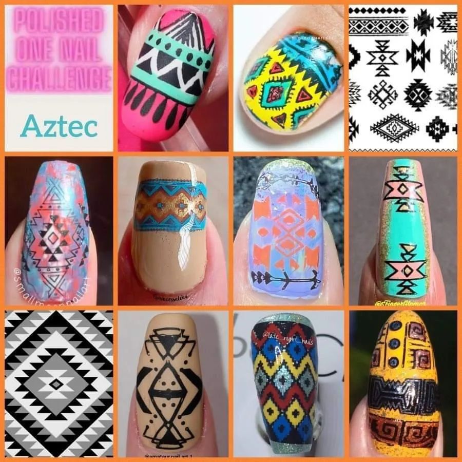 Princess_Aleka's tweet image. Agosto de Arte Azteca en el #PolishedOneNailChallenge de @polished_nails.by.ceri ✨

Arte tribal de Mesoamérica.

✨ Para ver todos los diseños, mira la etiqueta #PolishedOneNailChallenge ✨

Y si quieres obtener un descuento del 10% en #Maniology usa m… instagr.am/p/ChALhKmuIQq/