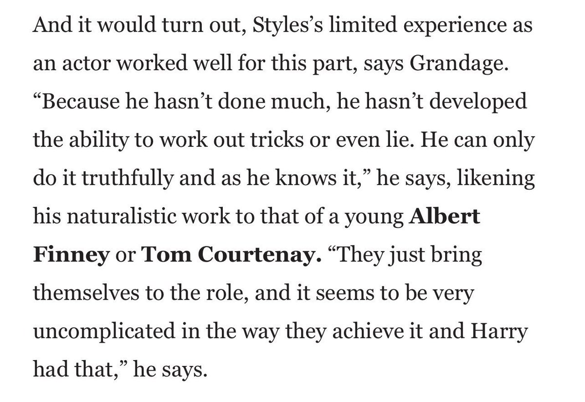 The cast receiving the tribute performance award is so hopeful. Once again, H fought to be in My Policeman. He asked to be auditioned, gave a truthful performance &amp; had to make sacrifices

He knows we are seeing, supporting, understanding him. It makes me so proud &amp; emotional