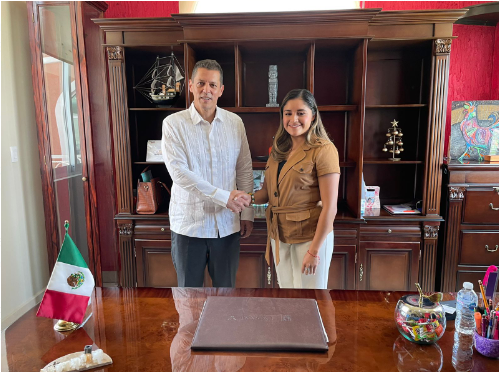 AECHACNacional's tweet photo. Aechac Vincula Embajador de Nicaragua con Alcaldesa de Isidro Fabela EDOMEX
Vinculación Internacional
Prioridad Aechac
https://t.co/FuomBUXXv2 #aechacdigital #aechac “Integración, es nuestra fuerza” https://t.co/VDFDk9VYBB