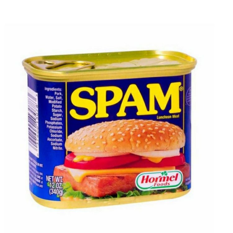 celvalmor's tweet photo. @Luis_pastor Spam es el nombre comercial de la carne enlatada Hormel Spiced Ham, que se utiliza para denominar la publicidad no deseada porque los Monty Phyton comenzaron a gritarlo en su programa Flying Circus de manera inopinada y repetida.

Sketch en directo 👇🏻
https://t.co/f7GXWbz1DM https://t.co/e2PsQi5YJP