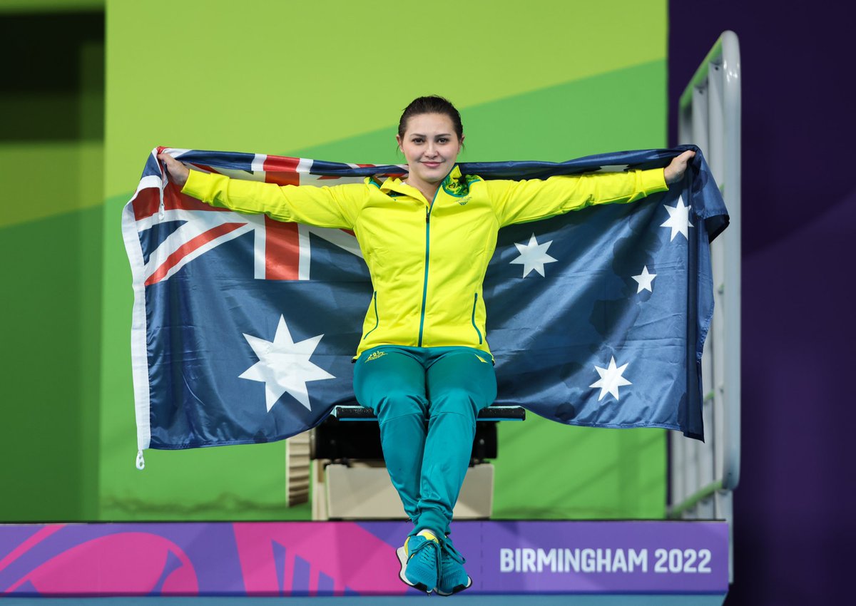 DivingAUS's tweet image. Melissa Wu, Birmingham 2022 Closing Ceremony Flag Bearer.

Mellisa will lead the Aus Commonwealth Games Team into Birmingham’s Alexander Stadium tonight as Flag Bearer.

The triple Commonwealth Games Gold Medallist becomes the first Australian diver to be bestowed the honour.
