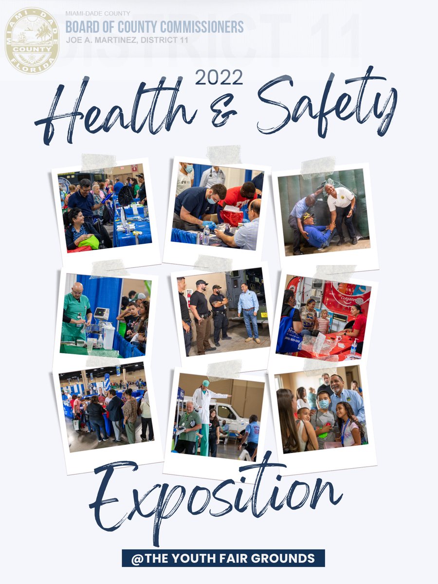 On behalf of the #District11Family, we would like to thank all who participated in our 2022 Health and Safety Expo, this passed Saturday. Thank you to our sponsors, our volunteers, and our vendors for providing such quality care and service to the residents of #OurCounty.