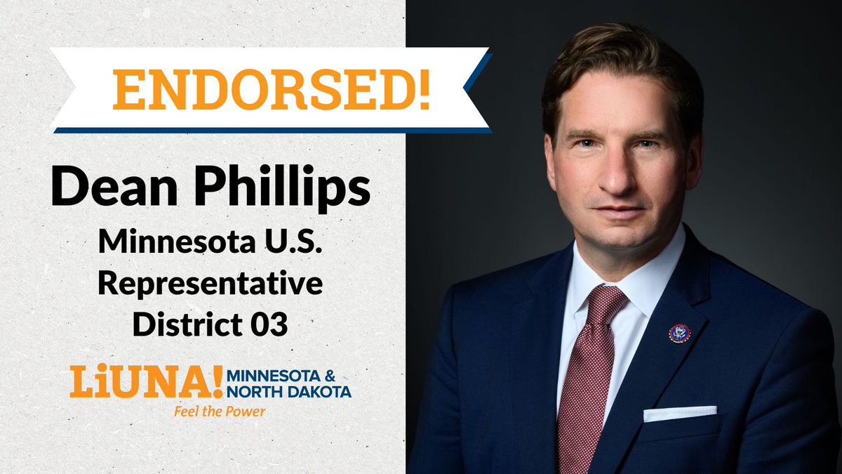 LIUNAMinnesota's tweet image. @AngieCraigMN and @deanbphillips have workers' backs and they are #ProInfrastructure leaders. #LIUNA is proud to endorse them and work to send them back to DC for four more years. #BuildBackUnion #FeelThePower liunaminnesota.org/endorsements