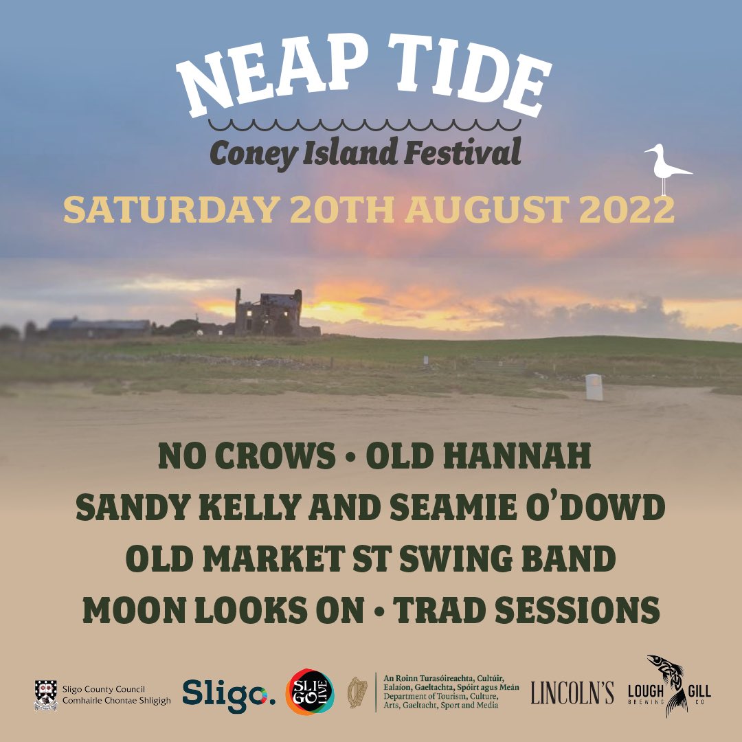 LoughGillBrewer's tweet photo. We’re delighted to announce the Neap Tide Coney Island Festival! 🌊
A special one-day event celebrating local music, local food and local beer on Coney Island, a jewel in Sligo’s tourism trail! https://t.co/bzrIvRLa0S