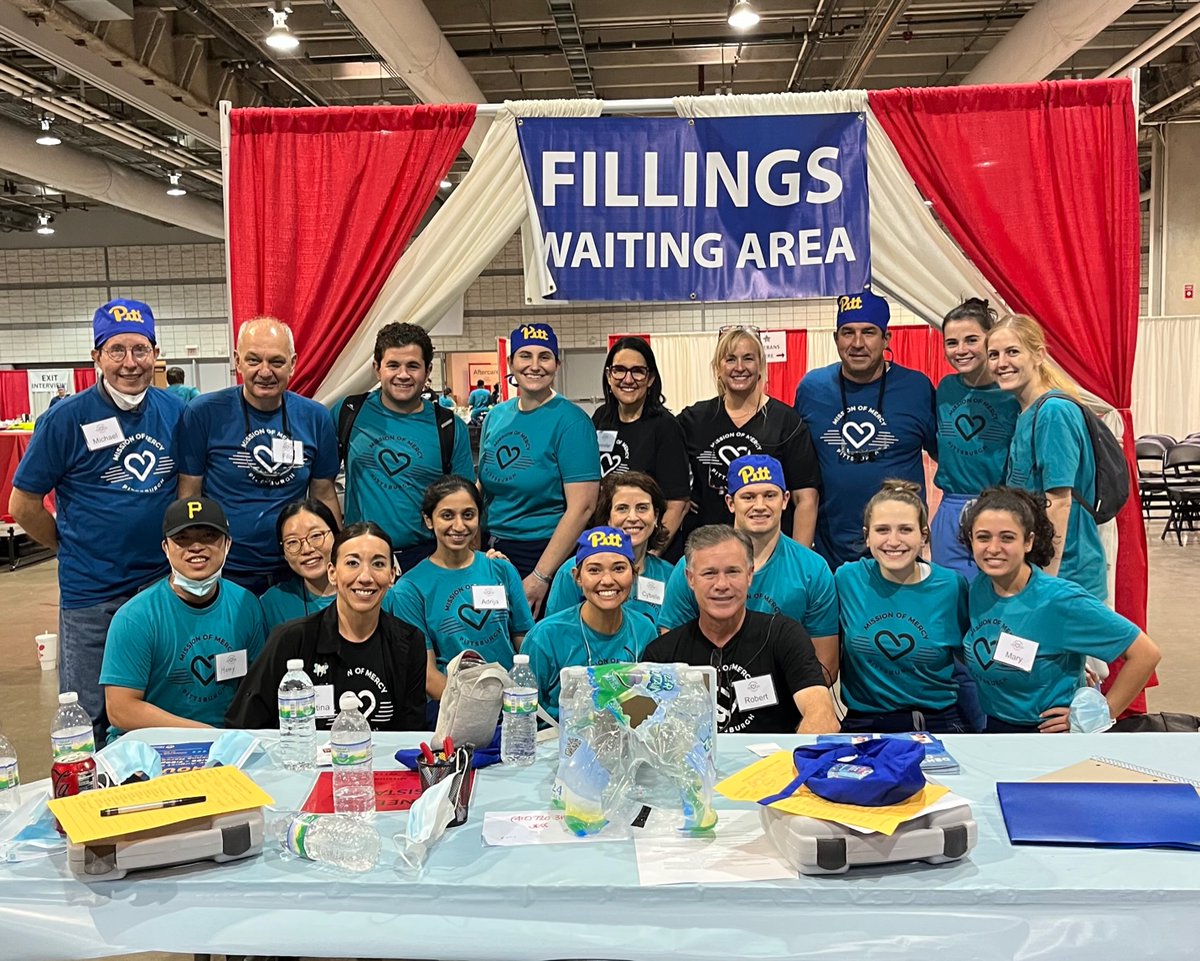 Pitt Dental Medicine on X: See photos from this weekends Mission of Mercy  Pittsburgh (MOMPGH). Pitt Dental Medicine is always proud to support this  free community dental clinic. t.coj3H4aFyH3h  t.co2rWOqCGcvZ  X