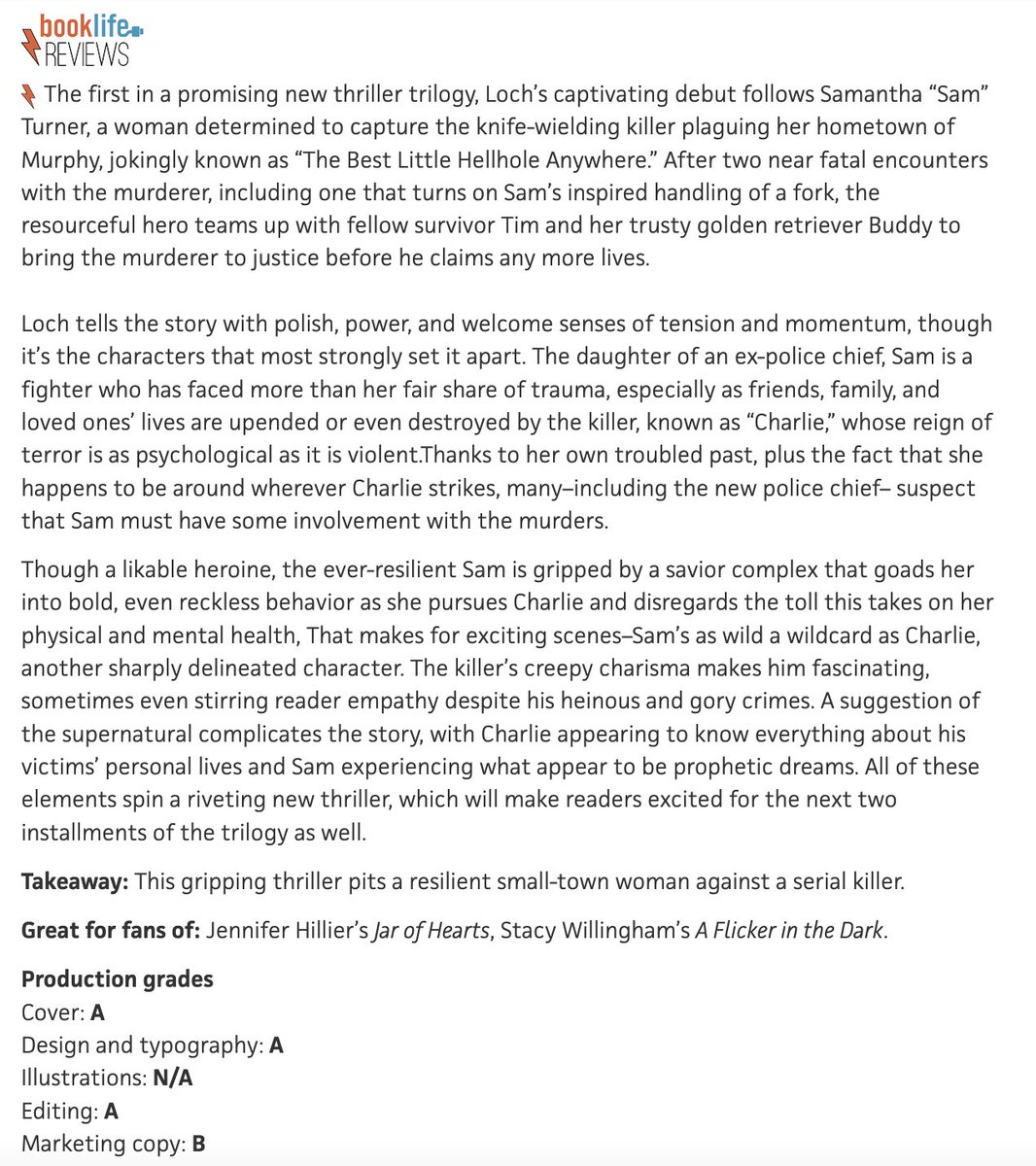 AlexLochNess's tweet photo. Just received this review for Once Upon A Predator from BookLife. Thank you #BookLife! 

Link to it: https://t.co/QoAKdMQXnC

#NewRelease #OnceUponAPredator #DarkAmusementsSeries https://t.co/QrGuWX0LdM