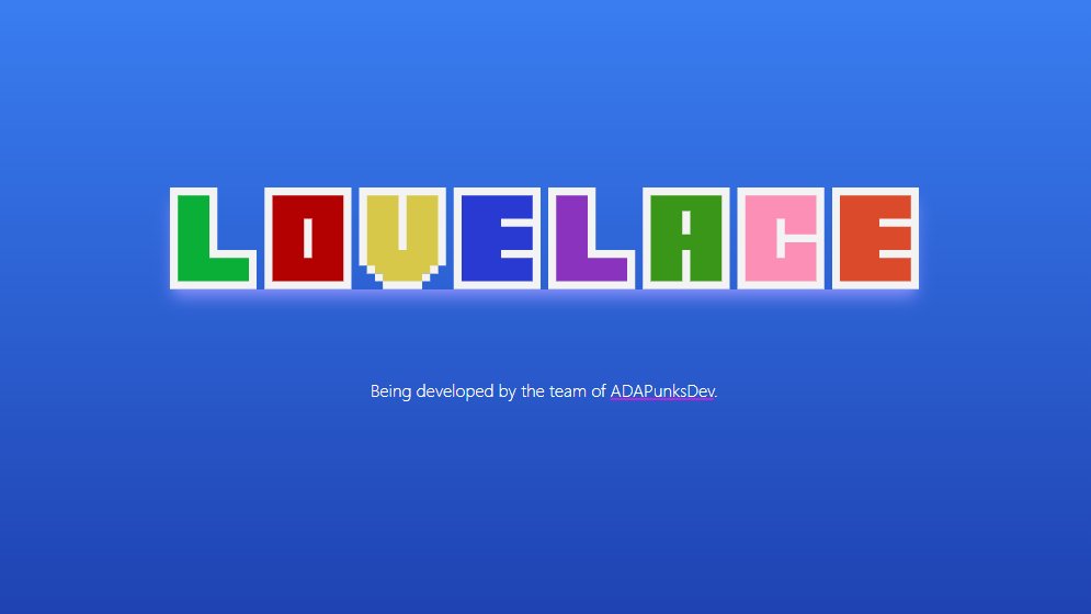 Tweet to say goodbye to this image

#Lovelace #Adapunksdev