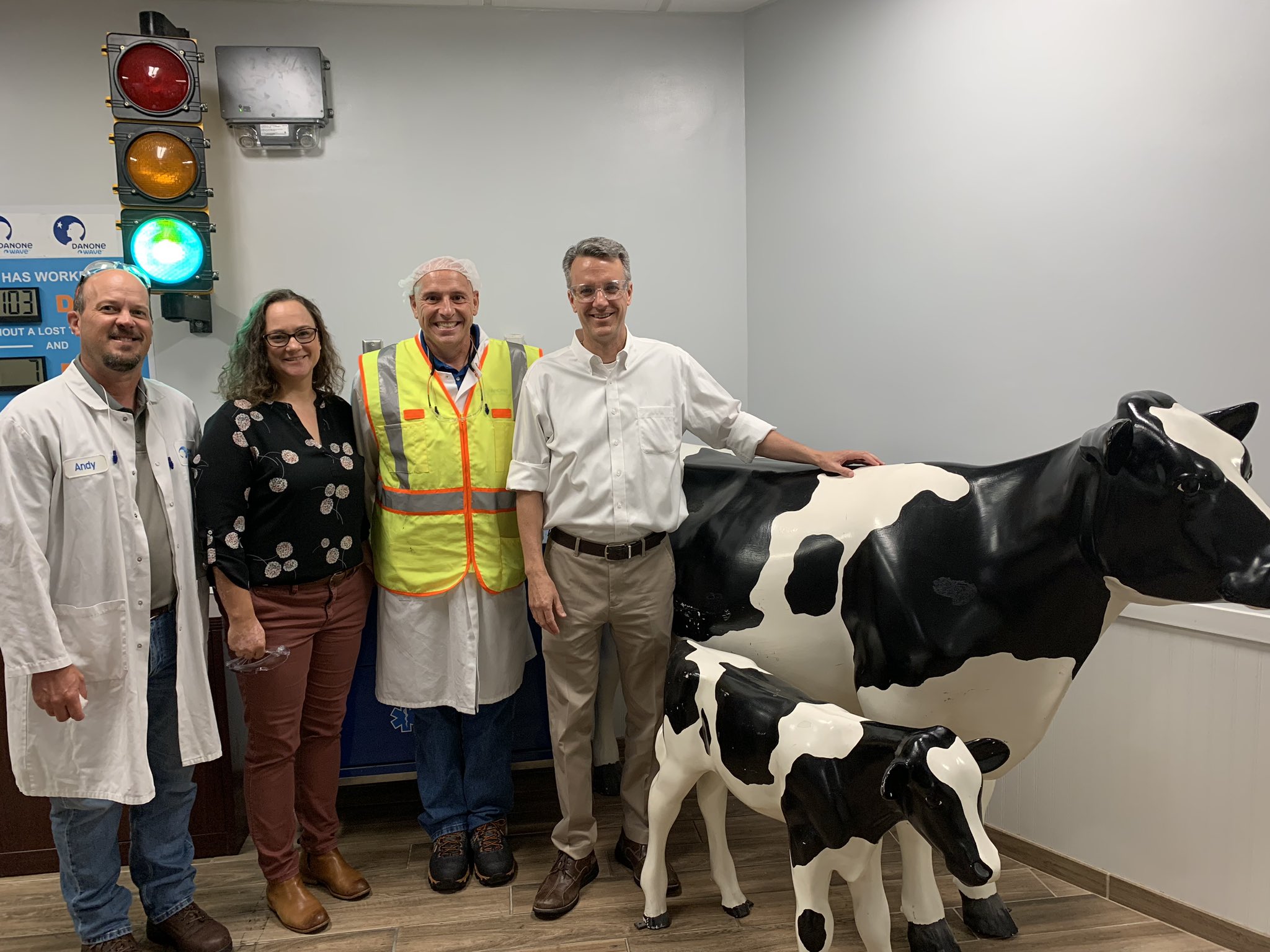 Congressman Ben Cline on Twitter "It was great to tour the Danone