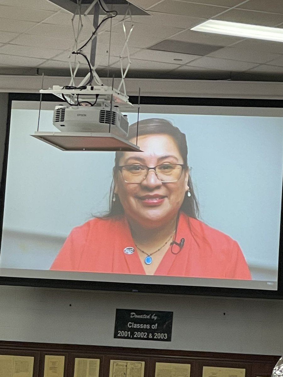 HHS_Canes's tweet image. As #Convocation2022 continues, @HHS_Canes is so proud to have Sra. Zayda Rodriguez, the @FortBendISD Secondary Teacher of the Year, join #CaneNation