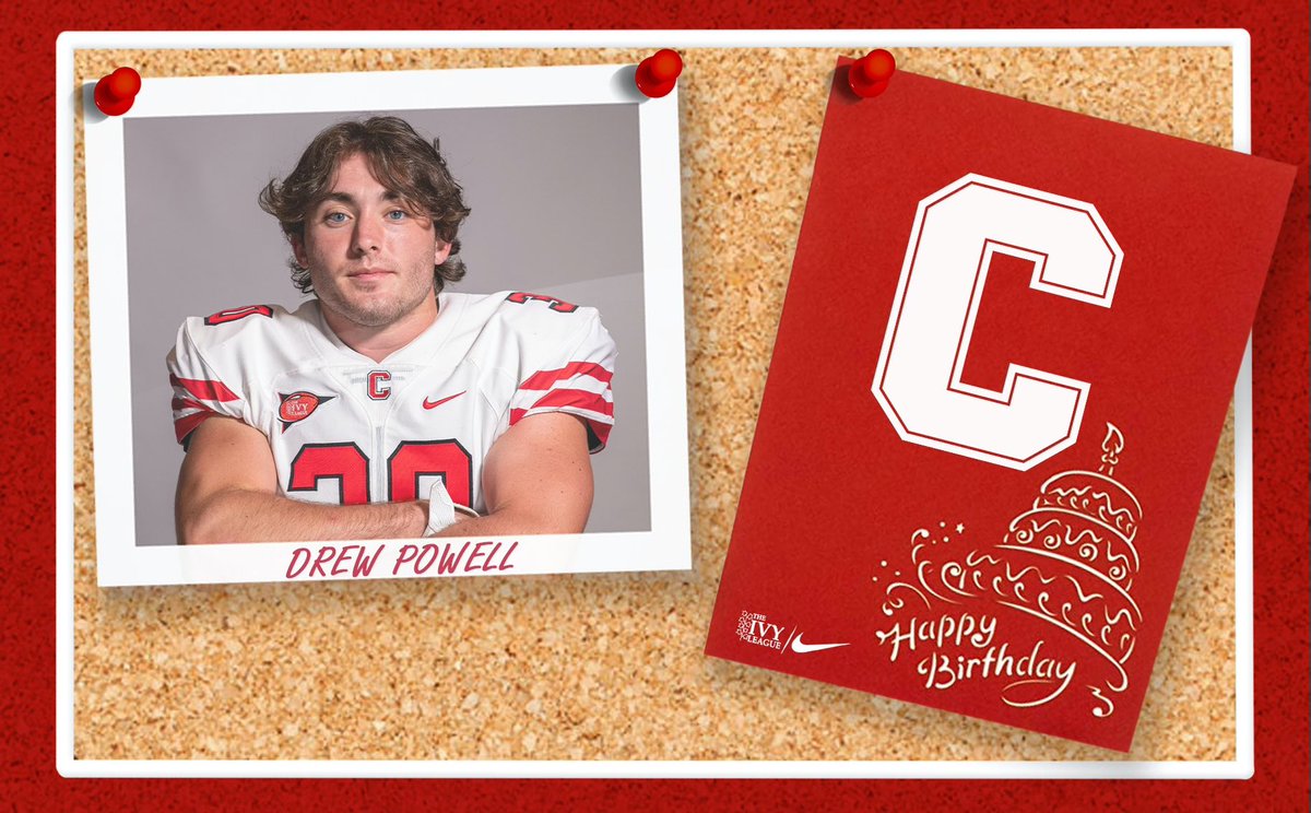 #BigRedFam, join us in wishing Drew Powell a Happy #BigRed Birthday! Happy Birthday 🎂🎈