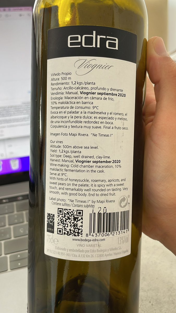 Pueden terminar las vacaciones pero las ganas de pasarlo bien y seguir aprendiendo, JAMÁS 😍🙌🏻🥂✨ <a href="/edrabodega/">edra bodega</a> #viognier