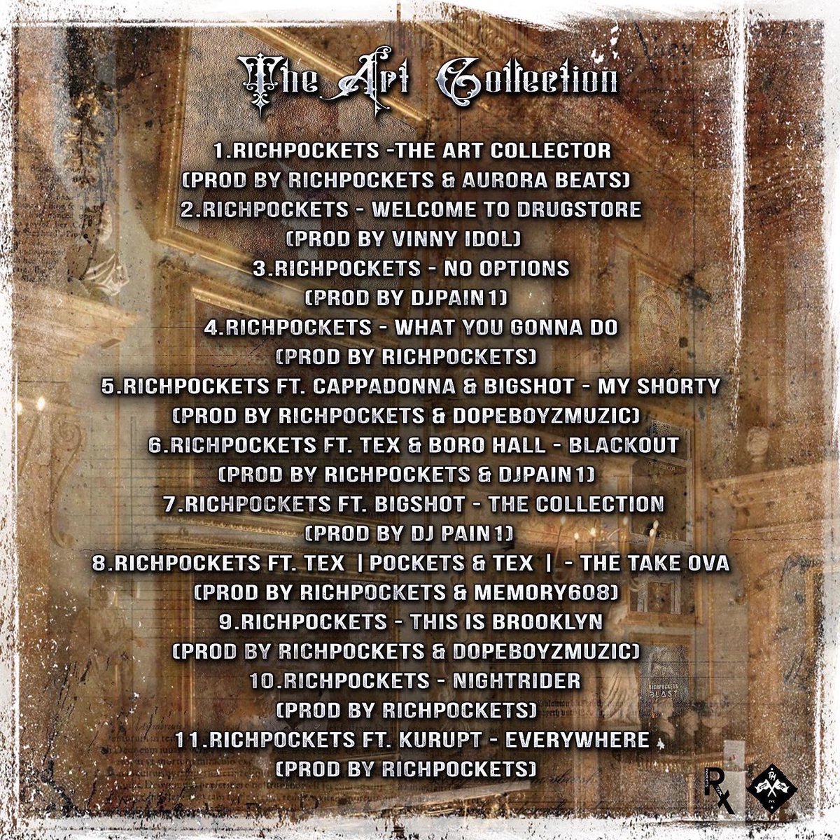 richpockets's tweet photo. Turn this up ⬆️ 

Richpockets - “The Art Collection” 

Link:https://t.co/YCw9CtpEmE

#NewMusicAlert #newmusicmonday #LeoSeason #hiphop #rap #TuneIn #richpockets #TheArtCollection https://t.co/uNLxITdQob