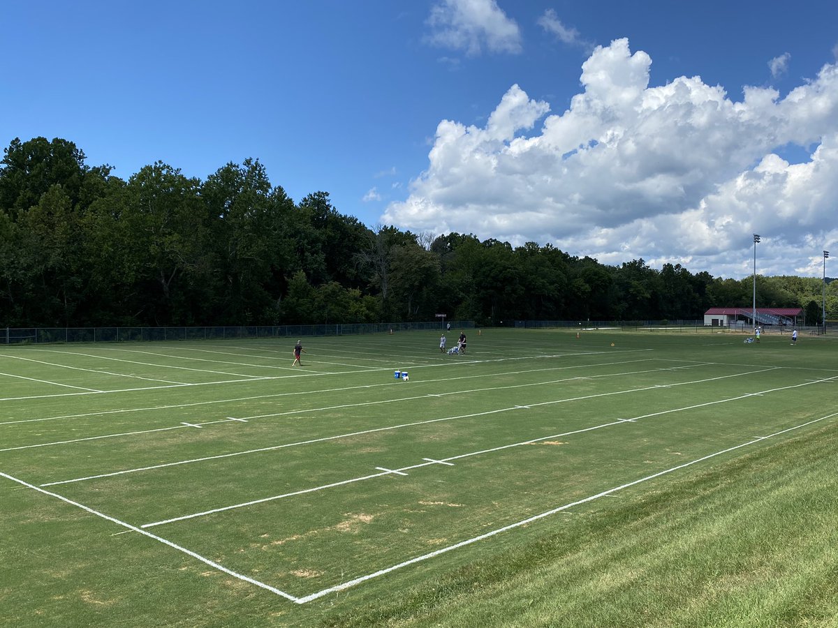BH2OFootball's tweet photo. Coaches getting the fields ready for practice. 2 days away! #Ultimate #AlwaysAnEagle https://t.co/xF7GNURAMW