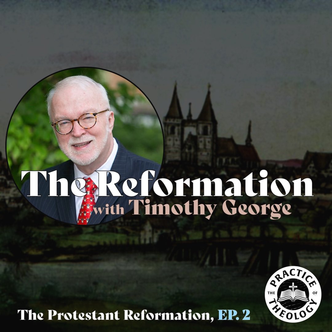 practiceoftheo's tweet photo. Check out this conversation with Timothy George on the Reformation: https://t.co/vbcfab4lg0

This episode serves as a general introduction to our season on the Protestant Reformation by discussing what the Reformation is and why it's worth our time and effort to study it. https://t.co/Z9NsOK6Wbu