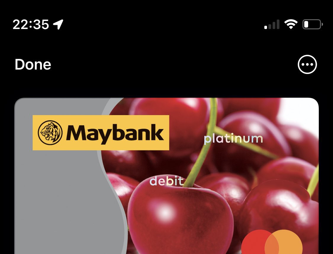 maybank platinum debit card