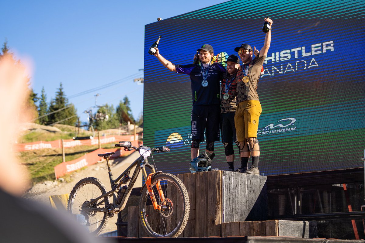 Congratulations to Jesse Melamed for the home-town win of the Enduro World Series stop at Crankworx Whistler 2022. A great weekend for Canadian mountain biking. | 📷 Christie Fitzpatrick | #crankworx #RideNowSleepLater