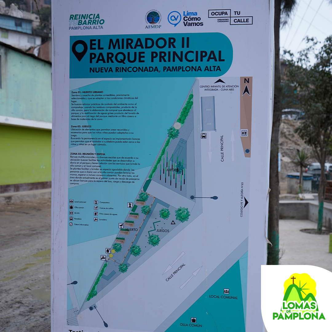 lomasdepamplona's tweet photo. Les compartimos las primeras fotos del recorrido por #NuevaRinconada, #LomasDePamplona y el #MuroDeLaVergüenza, en el marco del @fiiufest 2022.

En principio l@s visitantes pudieron conocer el trabajo en conjunto entre @OcupaTuCalle y l@s vecin@s del A.H. "El mirador II". #FIIU7 https://t.co/iETKxy5W3X