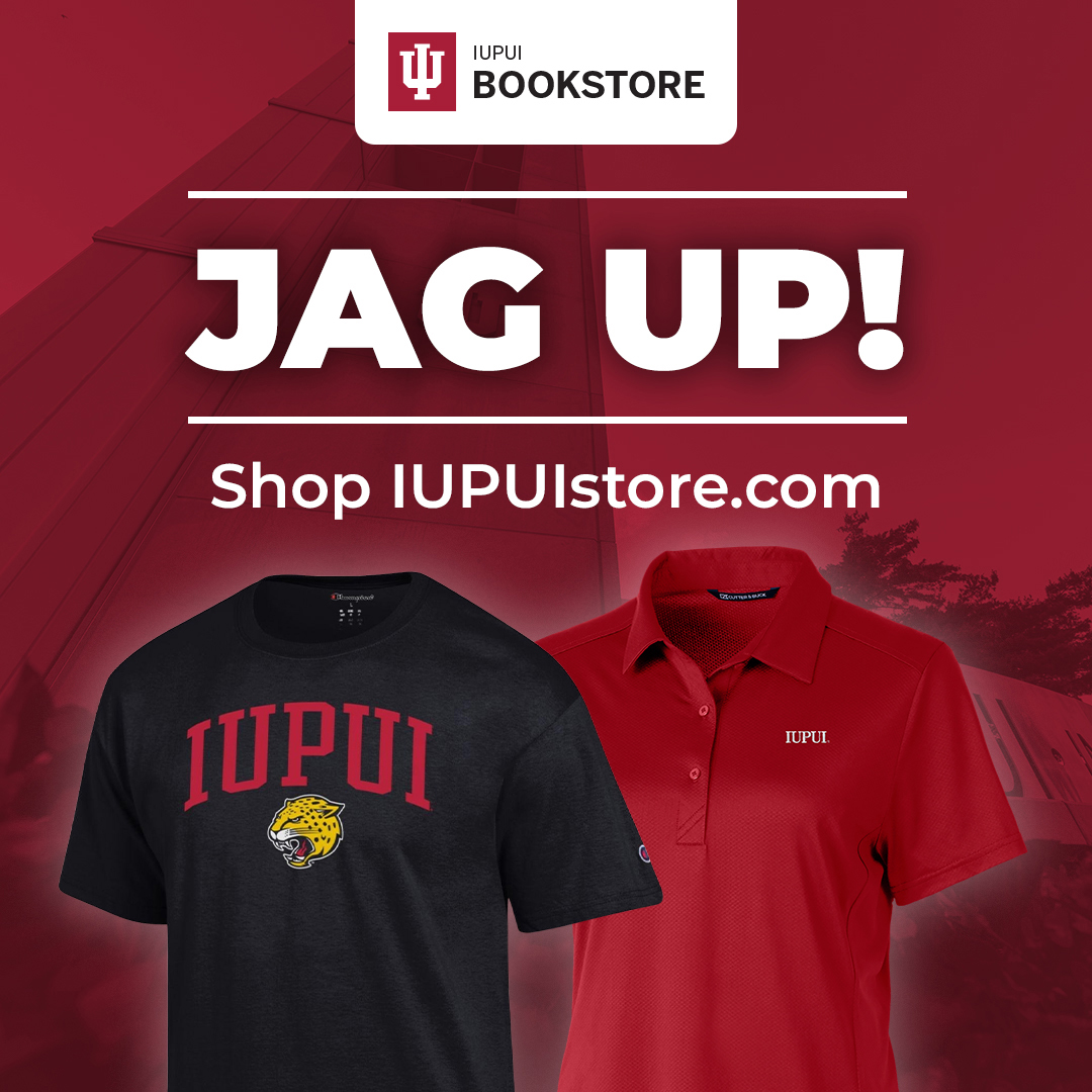 Need to get more gear before school starts in 2 weeks? ⌛ 
Shop at iupuistore.com for all things #iupui related.