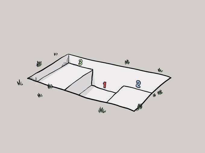 表彰台 のイラスト マンガ作品 Twoucan