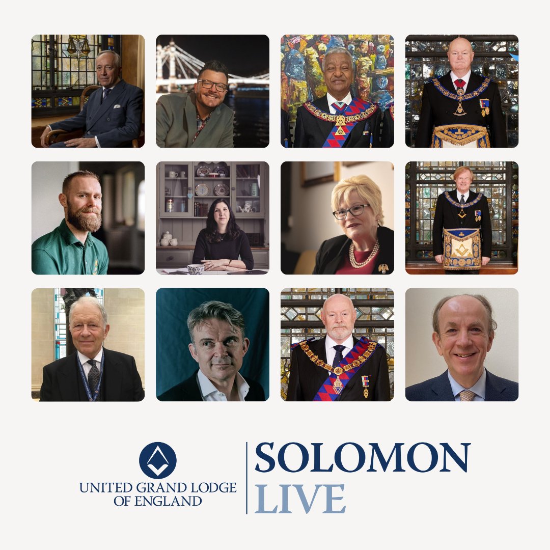 SolomonUGLE's tweet image. 🏖️📺 Looking for some essential holiday viewing? 

Look no further than #SolomonLive, a series of interviews to encourage your #DailyAdvancement in #Freemasonry.

🎟️ You can access all of the interviews here ➡️ solomon.ugle.org.uk/course/view.ph…