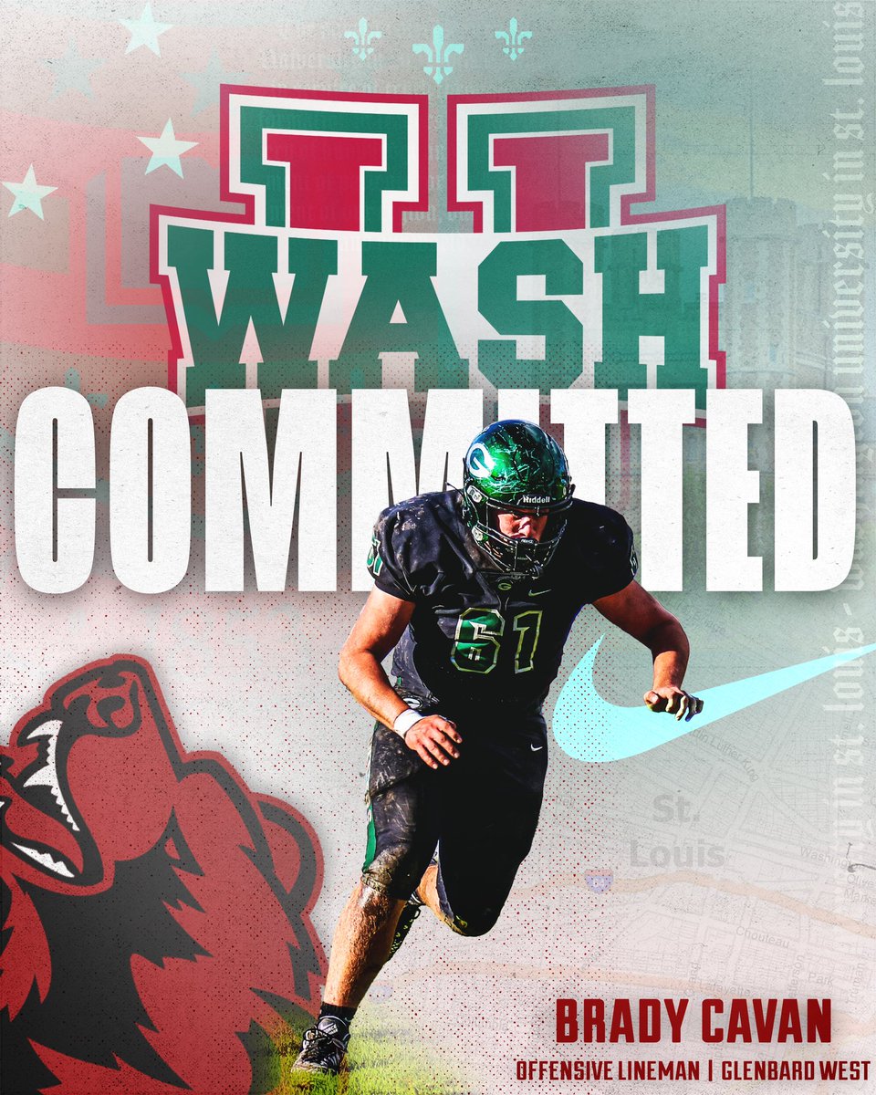BradyCavan1's tweet photo. I am proud and excited to announce my commitment to @washufootball. Thank you to my coaches, family, teammates, and everyone who has supported me. I am grateful to the Wash U coaching staff for this amazing opportunity. @CoachAaronKeen @coachfish42 @HitterFootball ➡️🐻 https://t.co/S6B9DPHMEF