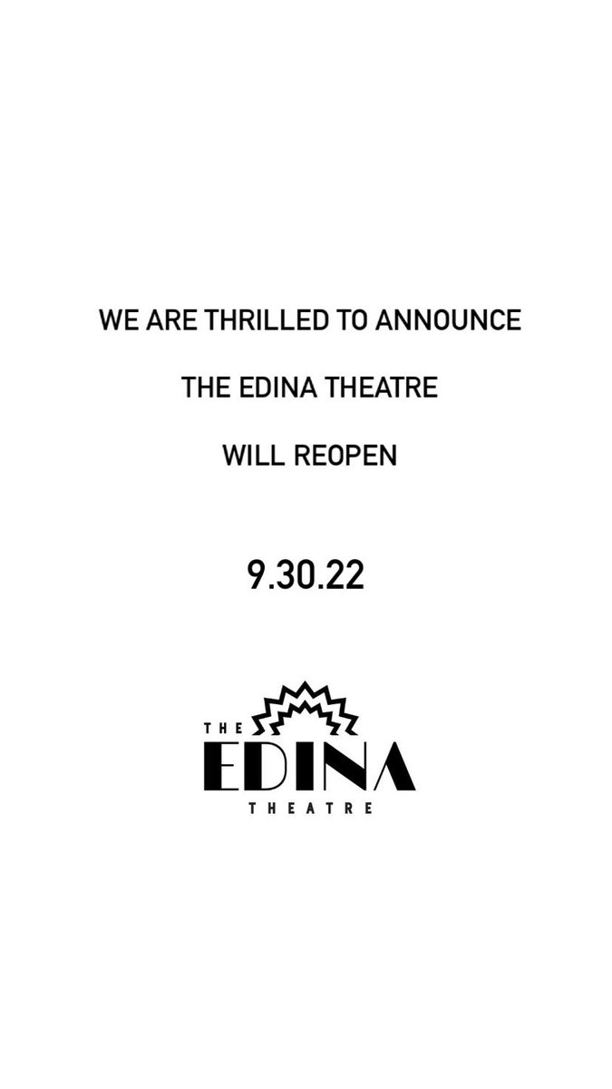manntheatresmn's tweet photo. 9.30.22 🎉🍿🎬

#edina https://t.co/Au5lP9T6Cm