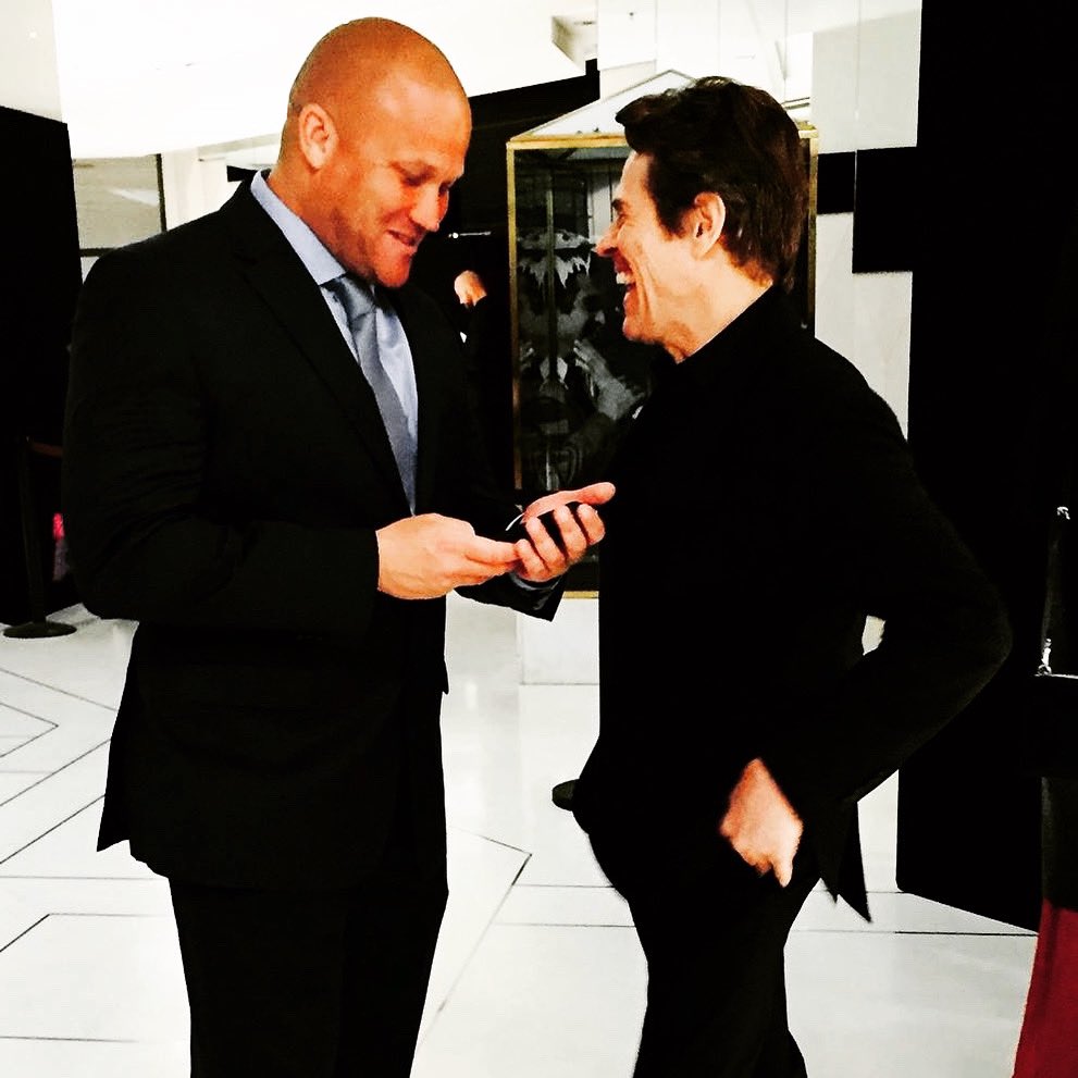 Christopher M. Cook (@chrismattcook) on Twitter photo This picture of Dafoe and I at <a href="/Festival_Cannes/">Festival de Cannes</a> never gets old.
Reminder: Keep Going. #Cannes This picture of Dafoe and I at <a href="/Festival_Cannes/">Festival de Cannes</a> never gets old.
Reminder: Keep Going. #Cannes