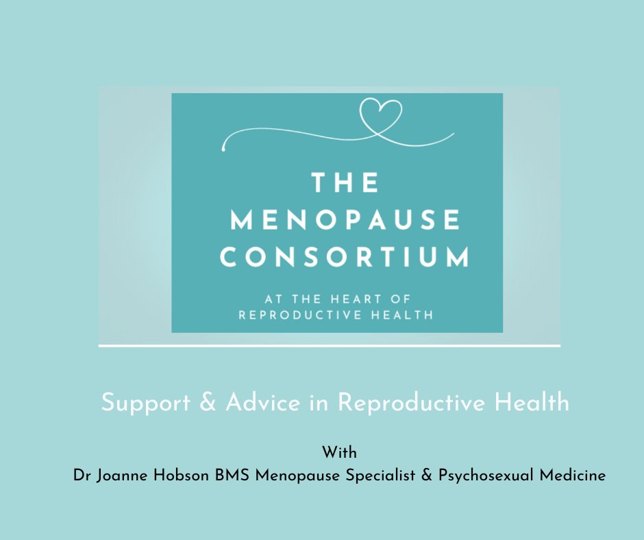 Menoconsortium's tweet photo. I am proud to announce the launch of The Menopause Consortium website &amp; social media channels with my @DrJoanneHobson9, BMS Menopause Specialist. Raising awareness and offering support  in all reproductive health care through private consultations and our workplace talks.😀 https://t.co/ZfU2Gni19x