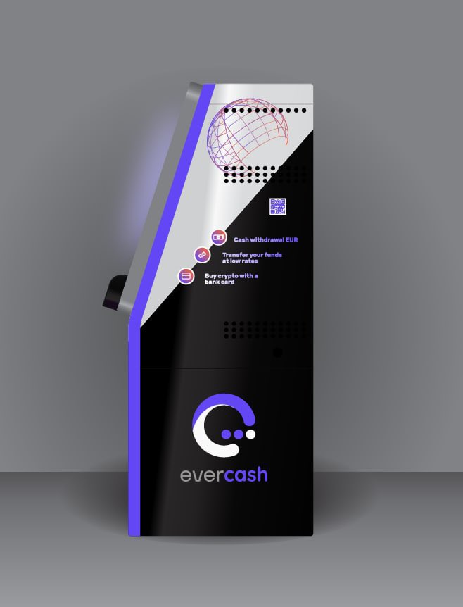 EvercashBank's tweet photo. We also want to tell you that we have been in public testing our #ATM for two months now. Cash withdrawal by QR is already working for all clients of the #bank. So you can test withdrawal of almost any cryptocurrency by converting it to #EUPi and to #Euro then. https://t.co/pz73tJcOG8