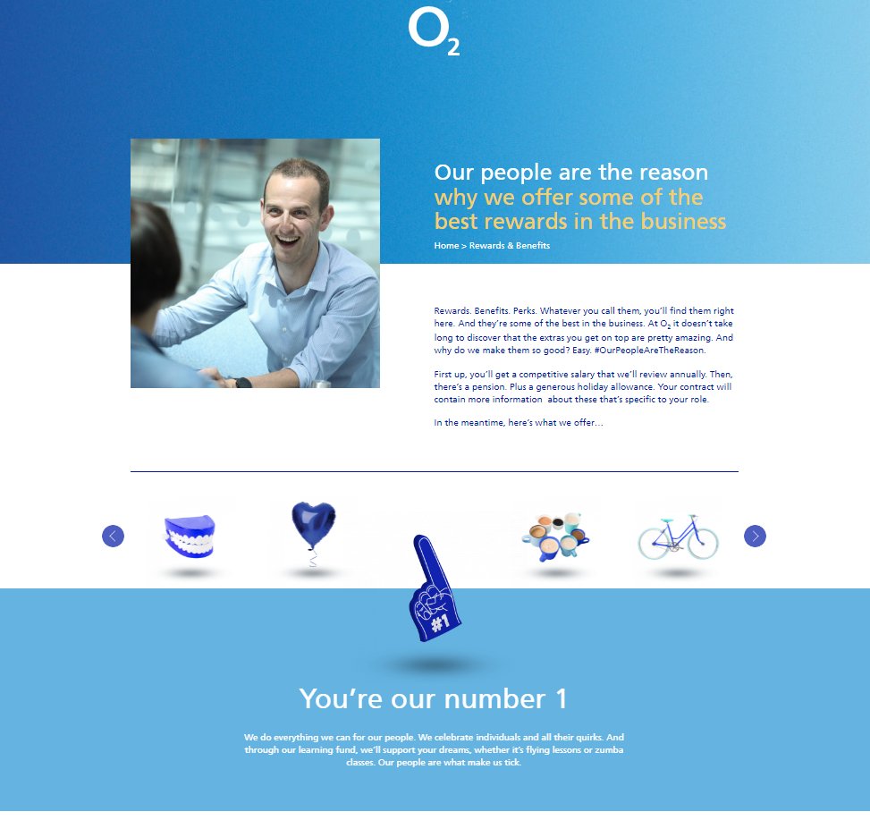 O2Careers's tweet image. From a variety of perks like extra holiday days to planning your future with our pension plan, learn about all the amazing rewards &amp;amp; benefits on offer at O2 in one place on our Engagement Hub. #WhyO2 

➡️ - o2careers.co.uk/rewards-benefi…