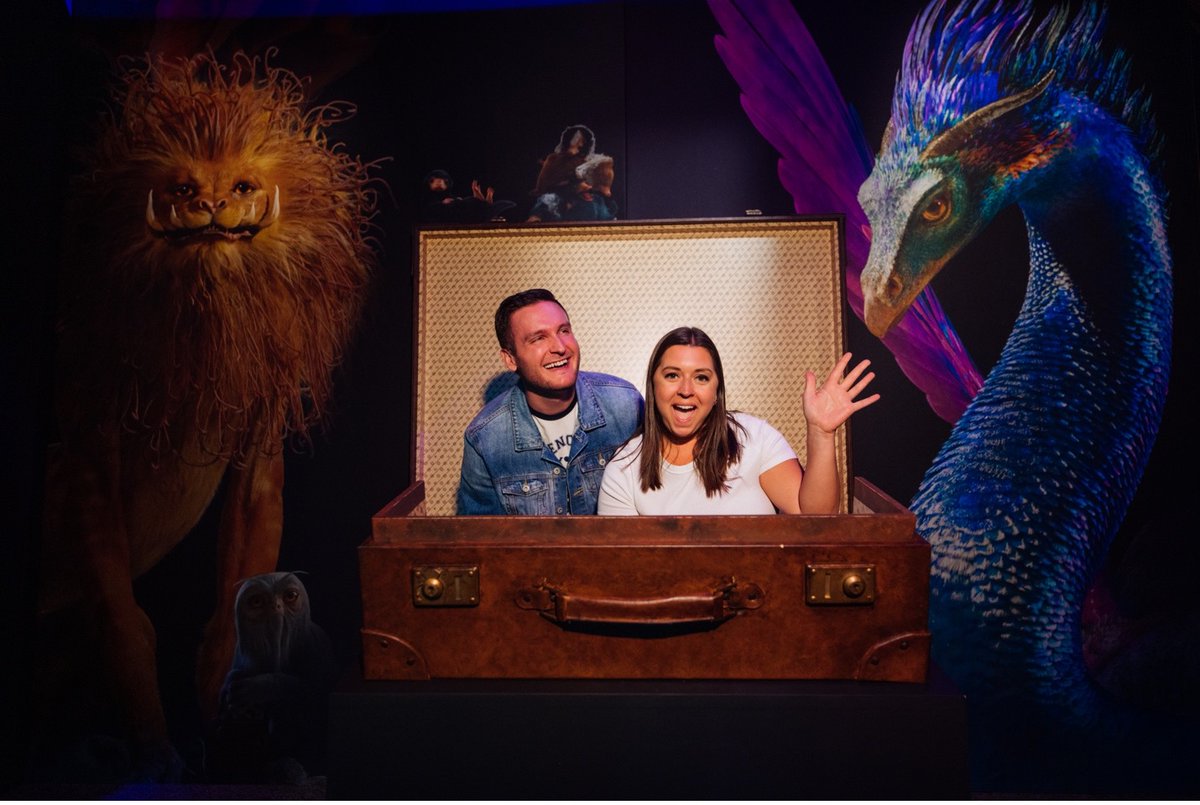 Amtrak's tweet photo. 🧳 Pack a suitcase (magical creatures optional), hop on #Amtrak and head to @HP_Exhibition this summer.

Tickets available here: https://t.co/Zj5o42tIqc https://t.co/YBGlfSmYUu