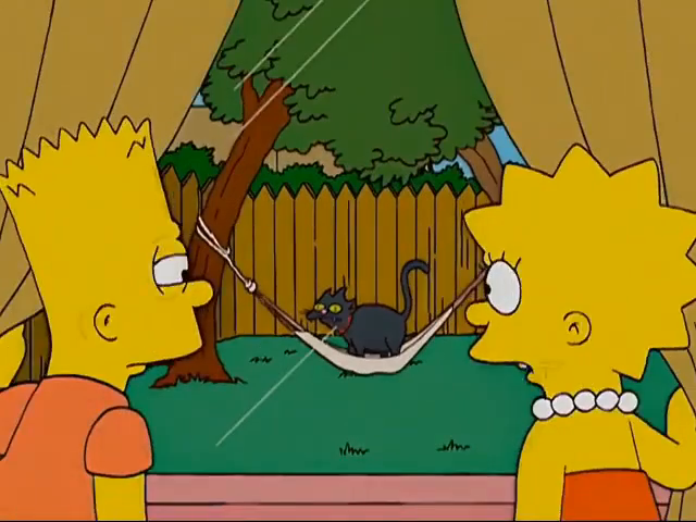 Lisa And Her Cat Simpsons
