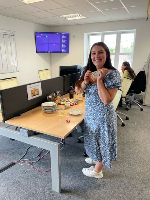 Cheese &amp; Wine Day at the TrustedCare office! 🧀🍷

#TrustedCareTeam #TeamActivities #CheeseandWine