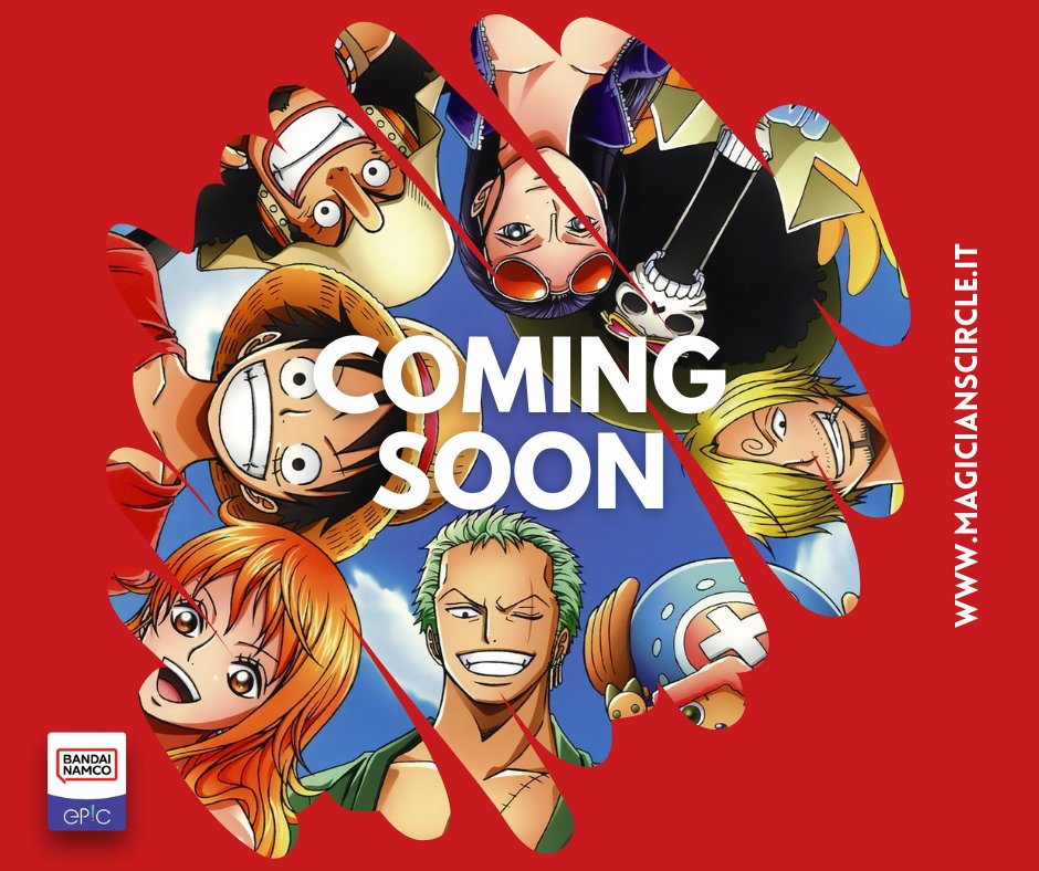 CircleMagician's tweet photo. Qualcosa di veramente emozionante sta arrivando... 

#magicianscircle #magicianscirclego #bandai #BandaiNamco #bandaijapan #bandainamcoofficialstore #onepiece #onepiecetcg #onepiecefan #onepiecefans https://t.co/GACtoFujRq