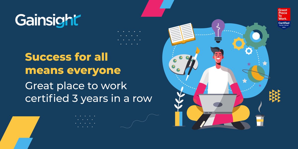 GainsightHQ's tweet photo. 92% of Gainsight employees say this is a great place to work! And we just got named one of the 2022 Best Workplaces in the Bay Area™. We get it right—and we’re hiring. Come experience the Gainsight difference. https://t.co/jE8joSK06X

#CustomerSuccess #CS #Hiring https://t.co/H84ntSsSSa