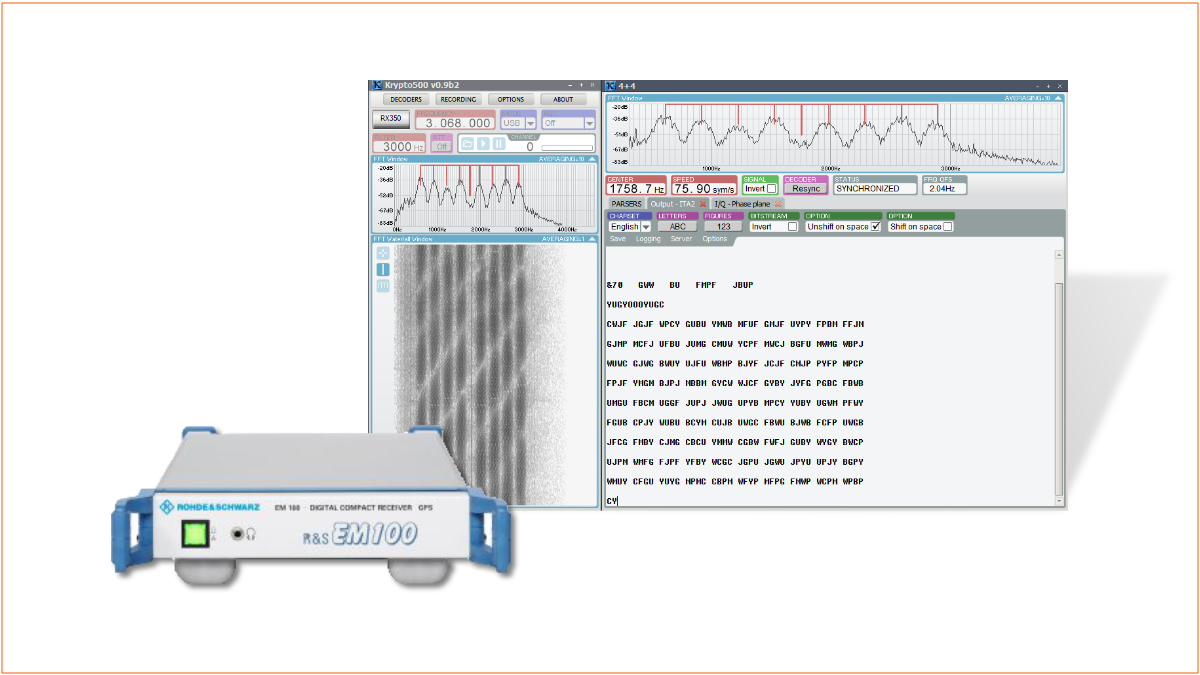COMINT_SIGINT's tweet photo. Our #COMINT #SIGINT software for #HF #VHF #UHF is compatible with more than 400 companies' hardware!
The complete list of compatible receivers, SDRs, wideband tuners and much more is here:
https://t.co/k8iDiS9FLG https://t.co/Cn7rQKmmqA