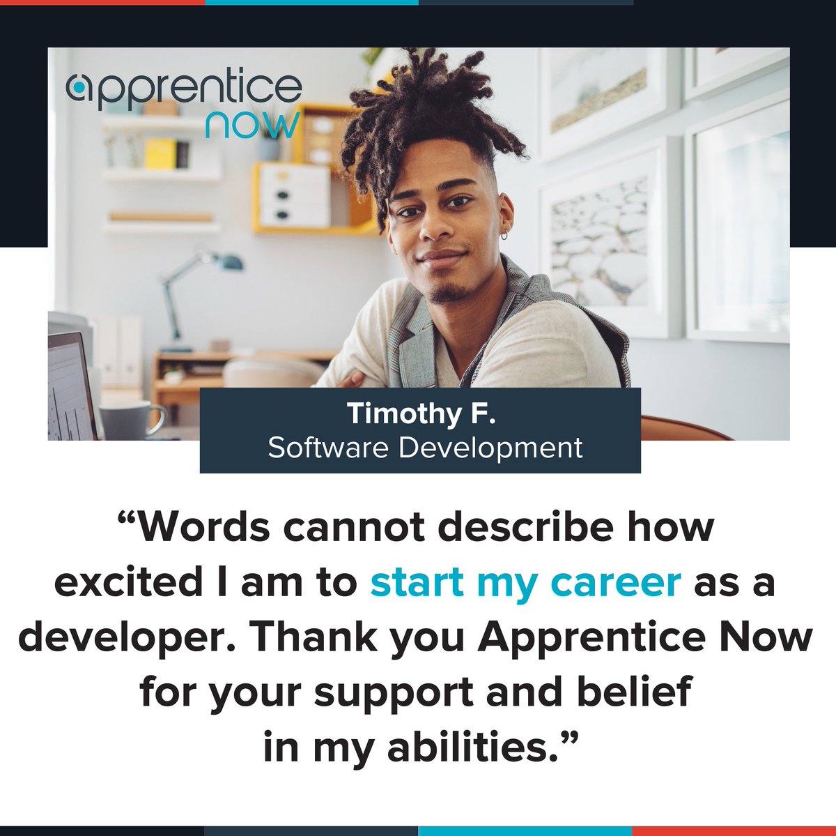 ApprenticeNow_'s tweet image. We believe in you!

bit.ly/jobs-apprentic…

#ApprenticeNow #Apprenticeships #TechApprenticeship #TechCareer